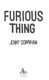 Furious Thing P/B by Jenny Downham