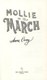 Mollie on the march by Anna Carey