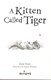 A Kitten Called Tiger P/B by Holly Webb