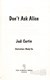 Don't Ask Alice (3) P/B by Judi Curtin