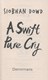 A swift pure cry by Siobhan Dowd