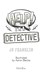 Help! I'm a detective by Jo Franklin