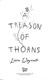 A Treason of Thorns P/B by Laura E. Weymouth
