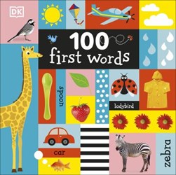 100 First Words Board Book by Dawn Sirett