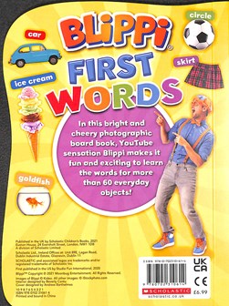 First Words P/B by Blippi