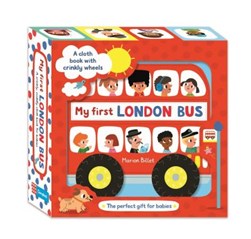 My first London Bus cloth book by Marion Billet