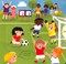 Busy Football Board Book by Jayri Gómez
