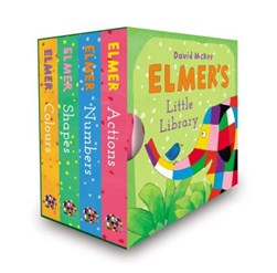 Elmer's little library by David McKee