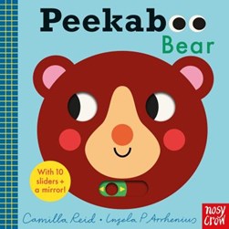 Peekaboo bear by Camilla Reid