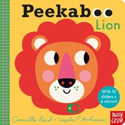 Peekaboo lion by Camilla Reid