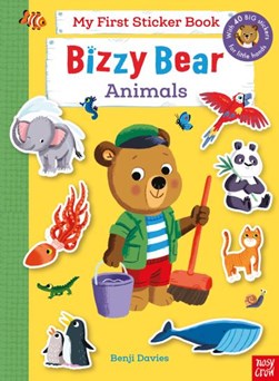 Bizzy Bear My First Sticker Book Animals P/B by Benji Davies