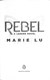 Rebel by Marie Lu