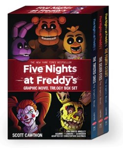 Five nights at Freddy's graphic novel trilogy box set by Scott Cawthon