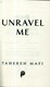 Unravel Me P/B by Tahereh Mafi