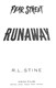 Runaway Fear Street P/B by R. L. Stine