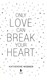 Only Love Can Break Your Heart P/B by Katherine Webber