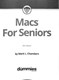 Macs for seniors by Mark L. Chambers