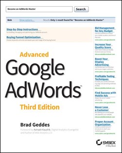 Advanced Google AdWords by Brad Geddes