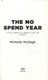 The no spend year by Michelle McGagh