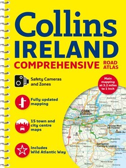 Comprehensive road atlas Ireland by Collins Maps