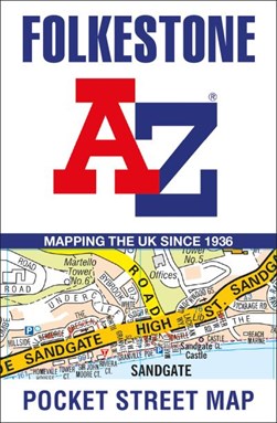 Folkestone A-Z Pocket Street Map by A-Z Maps