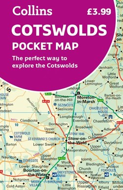 Cotswolds Pocket Map by Collins Maps