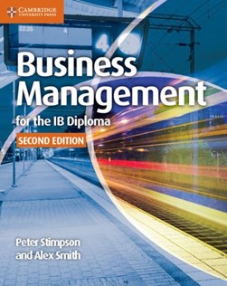 Business and management for the IB Diploma. Coursebook by Peter Stimpson