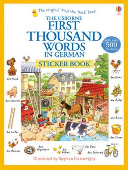 The Usborne first thousand words in German by Heather Amery