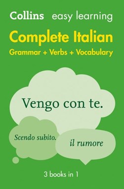Collins Easy Learning Italian Grammar Verbs & Vocabulary P/B by Maree Airlee