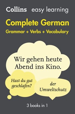 Collins Easy Learning German Grammar Verbs & Vocabulary P/B by Maree Airlee