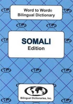 English-Somali & Somali-English Word-to-Word Dictionary by C. Sesma