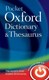 Pocket Oxford dictionary and thesaurus by Sara Hawker