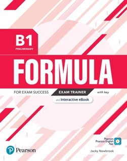 Formula B1 Preliminary Exam Trainer with key & eBook by Pearson Education