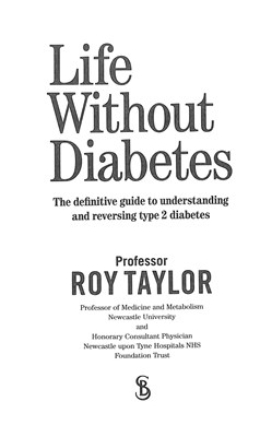Life Without Diabetes P/B by Roy Taylor