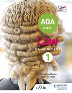 AQA A-level law for year 1/AS by Jacqueline Martin