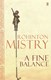 A fine balance by Rohinton Mistry