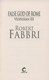 False god of Rome by Robert Fabbri