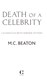 Death of a celebrity by M. C. Beaton