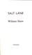 Salt Lane by William Shaw