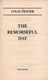The remorseful day by Colin Dexter