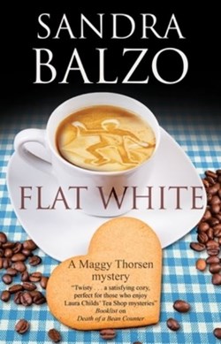 Flat white by Sandra Balzo