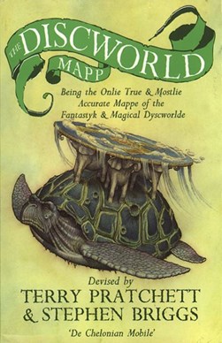 The Discworld mapp by Terry Pratchett