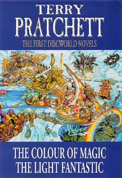 The first Discworld novels by Terry Pratchett