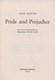 Pride and prejudice by Jane Austen