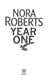 Year one by Nora Roberts