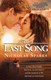 Last Song Film Tie In P/B by Nicholas Sparks
