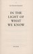 In the light of what we know by Zia Haider Rahman