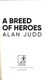 A breed of heroes by Alan Judd