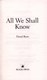 All we shall know by Donal Ryan