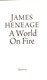 A world on fire by James Heneage